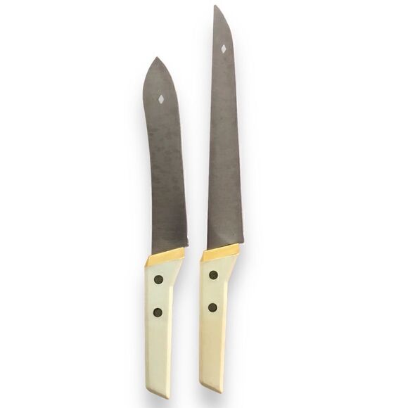 VTG  Imperial La Coutellerie Molybdenum Butcher Cutting Knives Duraplex Handle - Picture 2 of 16